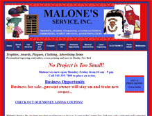 Tablet Screenshot of malonesservices.com